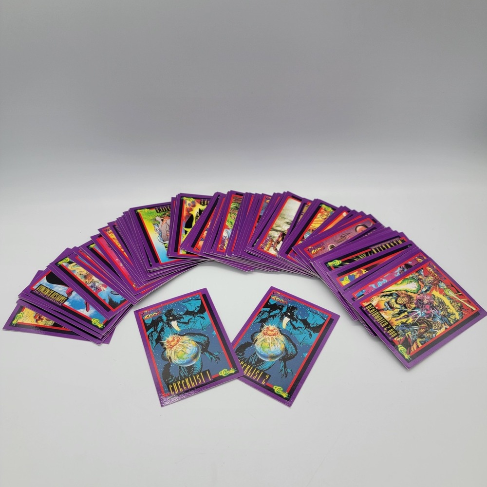Deathwatch 2000 Trading Card Lot Classic Games Inc 1993 Incomplete Read